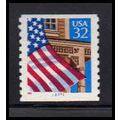 2913 32c U.S. Flag Over Porch Very Fine MNH SG ...