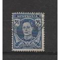 Australia.SG207 3 1/2d King George VI (Bright B...