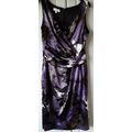 Worn once Kaliko dress size 10 purple multi sle...