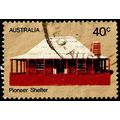 Australia 1972 Pioneer Life 40c Used Stamp.