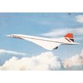 British Airways Concorde Aircraft Postcard (A24...