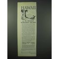 1923 Hawaii Tourism Ad - For the Modern Robinso...