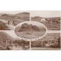 Vintage Sepia Postcard - Dartmoor Scenes pub Sw...