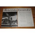 1946 Douglas Aircraft Ad - What kind of airliners do you want to fly in?
