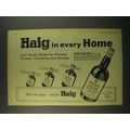1964 Haig Scotch Ad - Haig in every Home