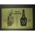1964 Vat 69 Scotch Ad - Status symbolism