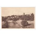Richmond from Station Bridge North Yorkshire Po...