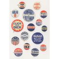 Vote Kennedy Roosevelt Reagan McCarthy US Presi...