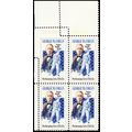 1756, Dramatic Fold Over ERROR Plate Block 15¢ ...