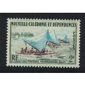 New Caledonia Outrigger canoes racing 2f 1959 M...