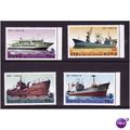 KOREA ( NORTH ) 2003 SHIPS SET 4 VALS U/M MINT