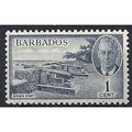 Barbados 1950 SG271 1c Indigo Mounted Mint ...