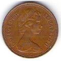 Grande Bretane 1 PENNY 1971