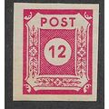 GER 1945 UM 12pf 'NUMERAL' (IMPERF) (EBID65-647)