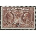 Cayman Islands 1932 SG84 1/4d Brown Mounted Min...
