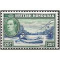British Honduras 1938 SG157 25c Blue & Green Mo...
