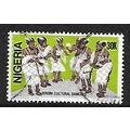 NIGERIA 1986 NIGERIAN LIFE 30K BIRON DANCERS SG...