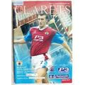 1999 programme Burnley v. Colchester, poster Pa...