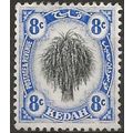 1912 SG5 8c Black & Ultramarine Mounted Mint . ..