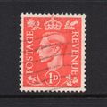 George VI - 1941-42 - 1d Pale Scarlet (sg486) U...
