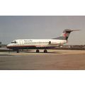 Norcanair Fokker F 28 1000 Aircraft Postcard (A...