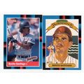 Two 1988 Donruss Benito Santiago cards #114, Di...