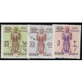 1961 Michel 169/171 - fine used (o)