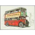 London Transport ST Bus - Golden Era Postcard