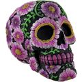 Floral Day of The Dead Black and Pink Sugar Sku...