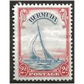 Bermuda 1940 SG112a 2d Ultramarine & Carmine Mo...