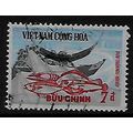 VIETNAM 1972 FISHING INDUSTRY 7p FISHERMEN HAUL...