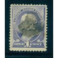Used 212 1c Benjamin Franklin Fine Plus M01423