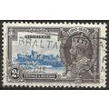 Gibraltar 1935 SG114 2d Ultramarine & Grey-Blac...