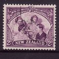 NEW ZEALAND 1946 SG670 2d PURPLE THE ROYAL FAMI...