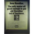 1968 Texaco Farm Service Ad - Havoline Oil