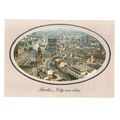 CITY VON OBEN, BERLIN GERMANY unused postcard #
