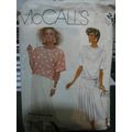 McCall's 2420 Misses Blouses & Skirt Pattern - ...