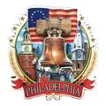 Philadelphia Pennsylvania Montage Artwood Fridg...