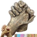 Holding Hands Casting Kit Couple Hand Cast Plas...