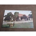 1916 Photochrom Postcard - Man & Cart @ St Mart...