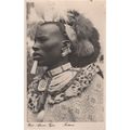 East Africa Types Turkana Woman Antique African...