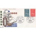 Zayix France P.O.C. FDC 1131-1132 Ships Europa ...