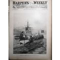 Harper's Weekly April 22, 1893 - Naval maneuver...