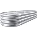Land Guard Galvanized Raised Garden Bed Kit, Ga...