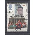 SG1290 17p Datapost Motorcyclist,City of London...