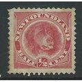 Newfoundland stamps sg49 half cent rose 3c