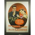 1946 Chesterfield Cigarettes Ad - Our ABC