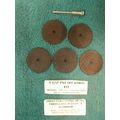 5 pc 1 1/2" Cut off Wheel Kit with 1pc 1/8" Sha...