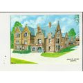 Yorkshire BRADFORD Bronte House School Art Post...