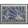 Nyasaland 1938 SG134 3d Blue Mounted Mint . ..